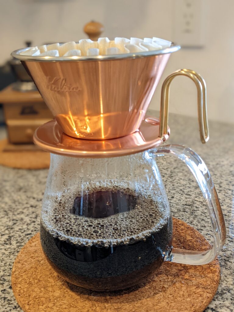 coffee-drip-kalita-wave-filter-185-complete